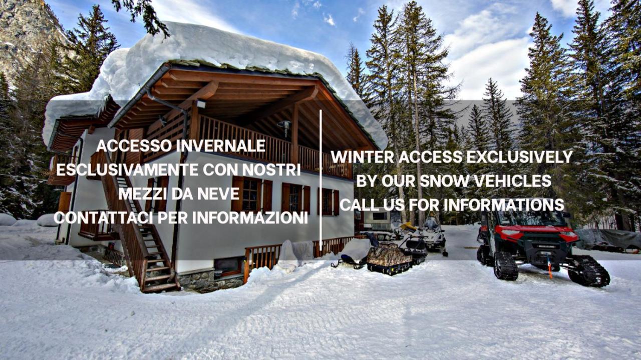 Wildhomes Wild Wolf Lodge Courmayeur Exteriör bild