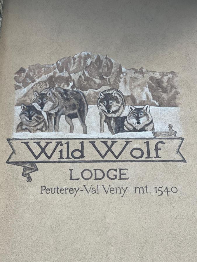 Wildhomes Wild Wolf Lodge Courmayeur Exteriör bild