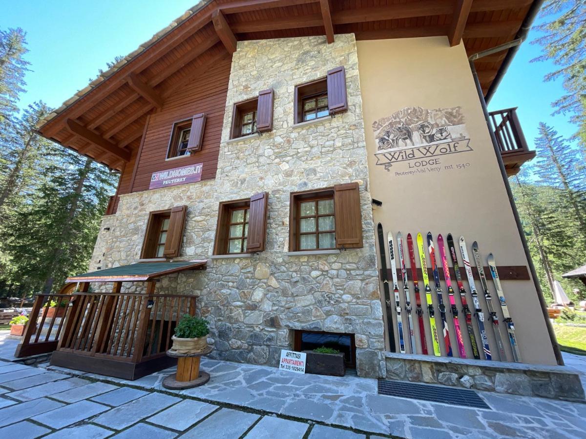 Wildhomes Wild Wolf Lodge Courmayeur Exteriör bild