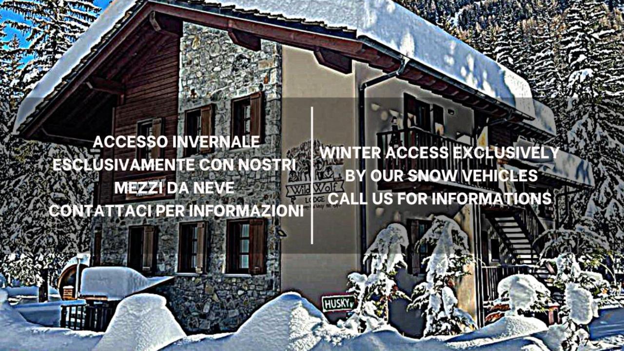 Wildhomes Wild Wolf Lodge Courmayeur Exteriör bild