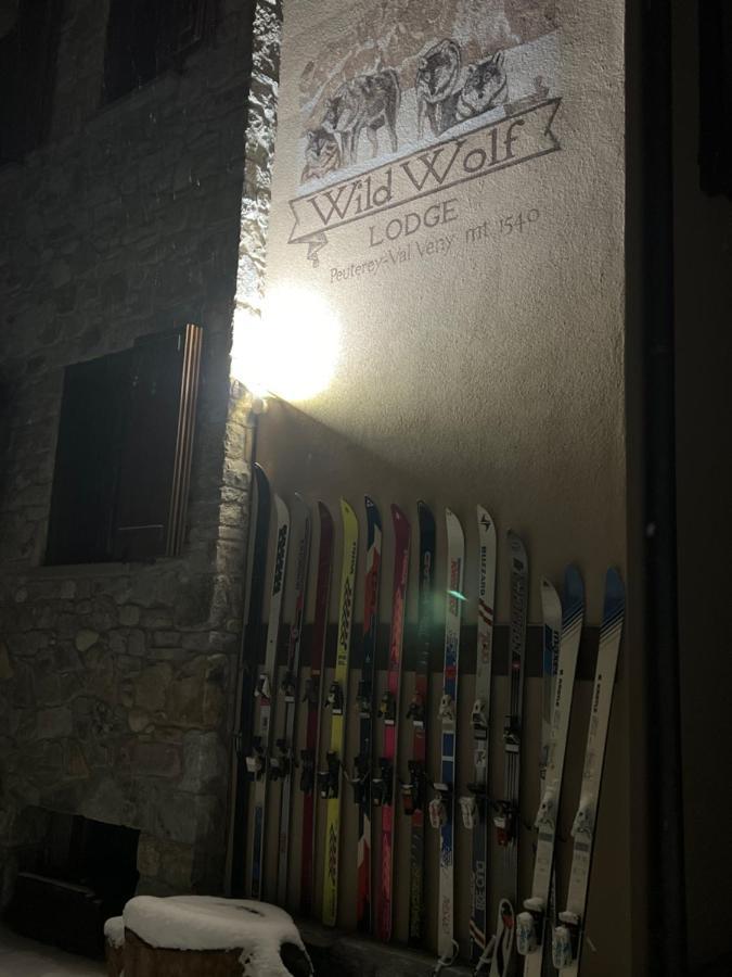 Wildhomes Wild Wolf Lodge Courmayeur Exteriör bild